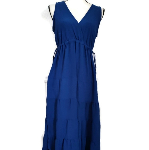 Max Studio Dresses & Skirts - Max Studio Periwinkle Blue Maxi Sleeveless Spring Summer long  Dress
